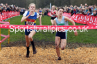 Junior girls, 2020 New Balance English Schools Champs., Sefton Park, Liverpool. Photo: David T. Hewitson/Sports for All Pics
